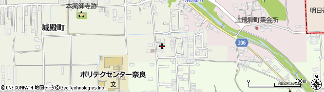 奈良県橿原市城殿町342周辺の地図