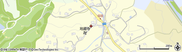 奈良県宇陀市榛原母里537周辺の地図
