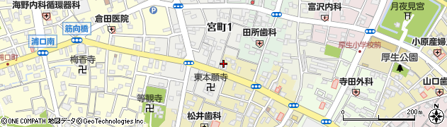 慶谷銃砲火薬店周辺の地図