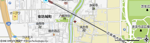 奈良県橿原市東坊城町991周辺の地図