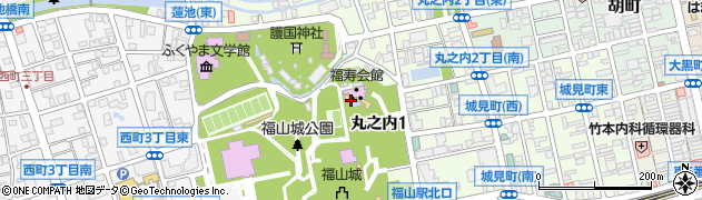 広島県福山市丸之内周辺の地図