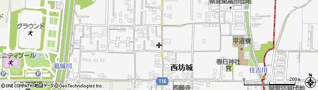 奈良県大和高田市西坊城456周辺の地図
