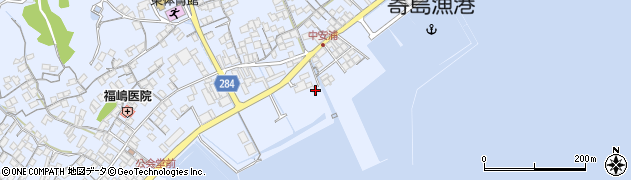 岡山県浅口市寄島町3006-3周辺の地図