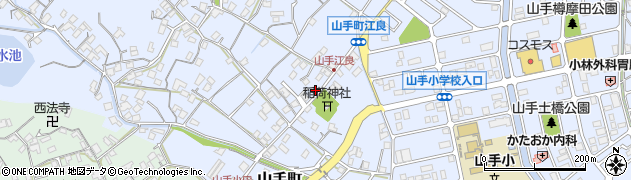 広島県福山市山手町1370周辺の地図