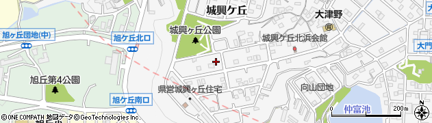 広島県福山市城興ケ丘周辺の地図