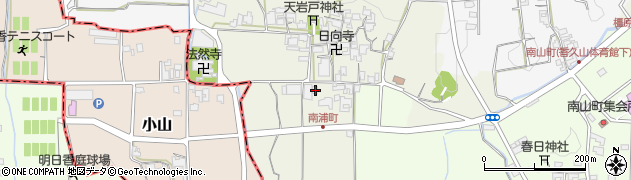 奈良県橿原市南浦町38周辺の地図