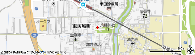 奈良県橿原市東坊城町861周辺の地図