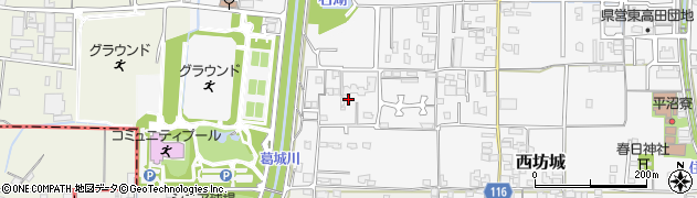 奈良県大和高田市西坊城323周辺の地図