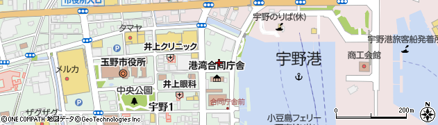 株式会社山陽保険センター玉野支店周辺の地図