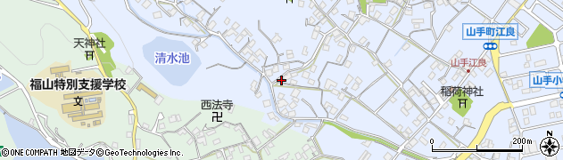広島県福山市山手町2319周辺の地図