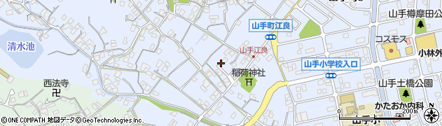 広島県福山市山手町1364周辺の地図