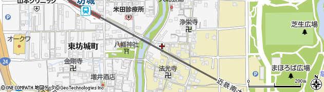 奈良県橿原市東坊城町995周辺の地図