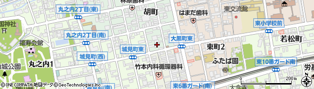 ふとんのヤマト　福山支店周辺の地図