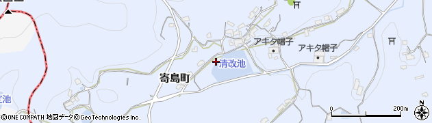 岡山県浅口市寄島町14707周辺の地図