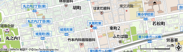 中国銀行福山胡町支店周辺の地図