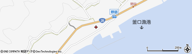 兵庫県淡路市釜口459周辺の地図