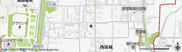 奈良県大和高田市西坊城273-4周辺の地図