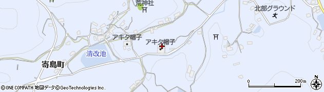 岡山県浅口市寄島町14890周辺の地図