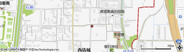 奈良県大和高田市西坊城64周辺の地図