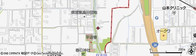 奈良県大和高田市西坊城113周辺の地図