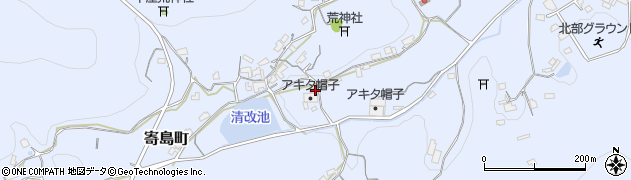 岡山県浅口市寄島町14845周辺の地図