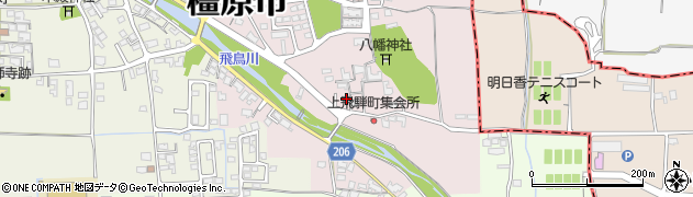 奈良県橿原市上飛騨町143周辺の地図