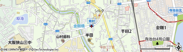 東村周辺の地図