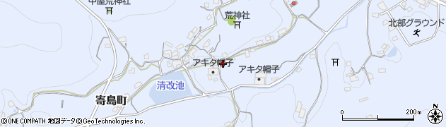 岡山県浅口市寄島町14870周辺の地図
