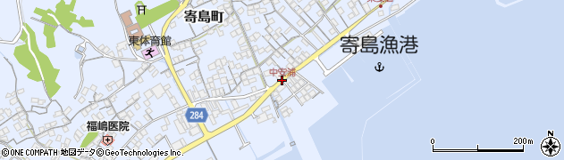 中安浦周辺の地図