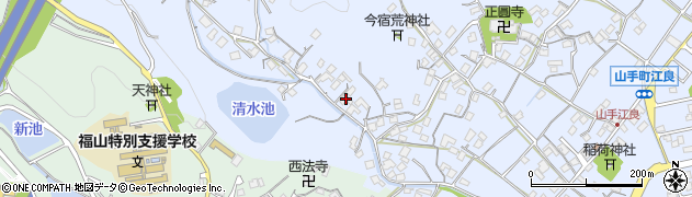 広島県福山市山手町2298周辺の地図