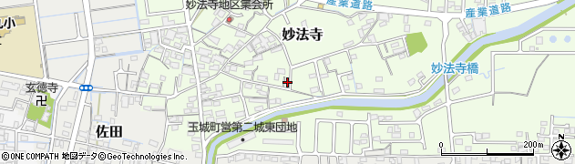 三重県度会郡玉城町妙法寺498周辺の地図