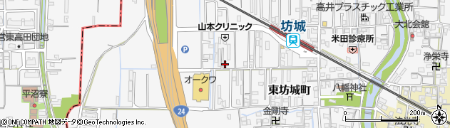 奈良県橿原市東坊城町202-6周辺の地図