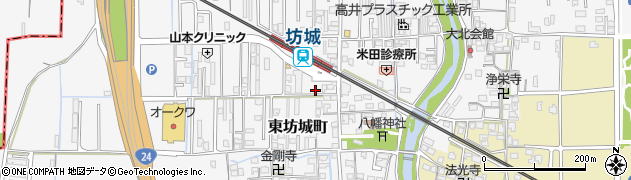 奈良県橿原市東坊城町217周辺の地図
