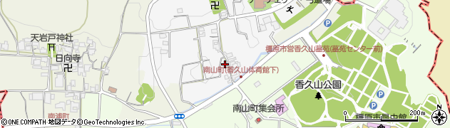 奈良県橿原市戒外町257周辺の地図