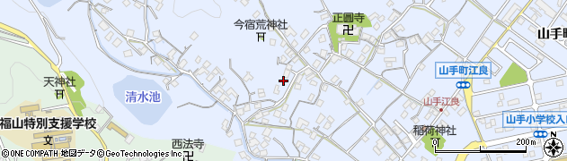 広島県福山市山手町1829周辺の地図