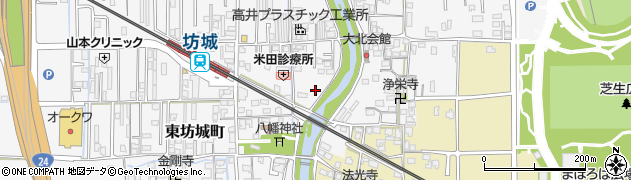 奈良県橿原市東坊城町582-1周辺の地図
