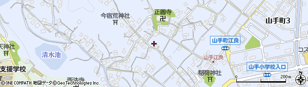 広島県福山市山手町1798周辺の地図