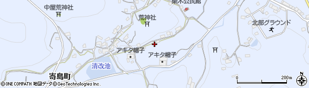 岡山県浅口市寄島町14895周辺の地図