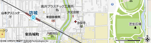 奈良県橿原市東坊城町845周辺の地図