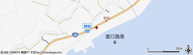 兵庫県淡路市釜口611周辺の地図