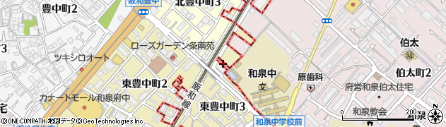 ケアプランセンターあいりす和泉周辺の地図