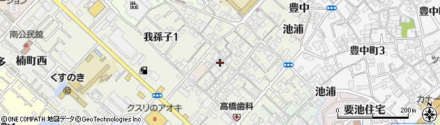 心福寺周辺の地図