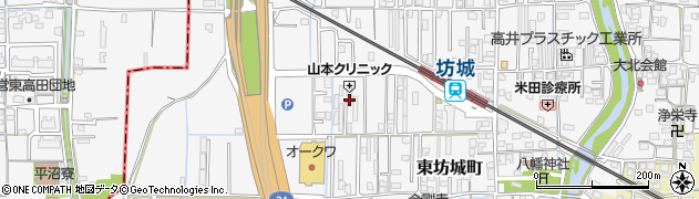 奈良県橿原市東坊城町202-15周辺の地図