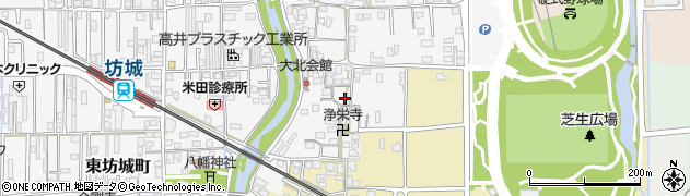 奈良県橿原市東坊城町817周辺の地図