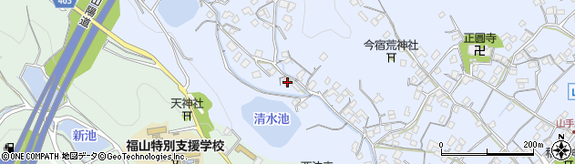 広島県福山市山手町2139周辺の地図