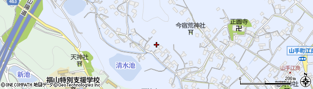 広島県福山市山手町2276周辺の地図