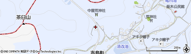 岡山県浅口市寄島町14480周辺の地図