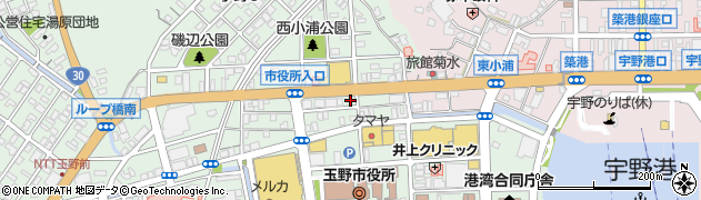 パリミキ　玉野店周辺の地図