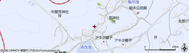 岡山県浅口市寄島町14787周辺の地図