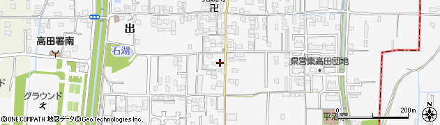 奈良県大和高田市西坊城274-3周辺の地図